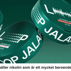 Loop Jalapeño Lime snus i olika styrkor. Jämför snus mini vs slim för din perfekta nikotinupplevelse.