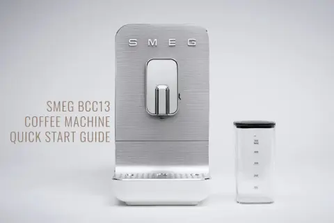 SMEG BCC13 kaffebryggare. Om du har ett smeg kaffebryggare problem, kan denna snabbstartsguide hjälpa.