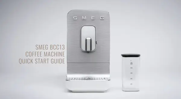 SMEG BCC13 kaffebryggare. Om du har ett smeg kaffebryggare problem, kan denna snabbstartsguide hjälpa.