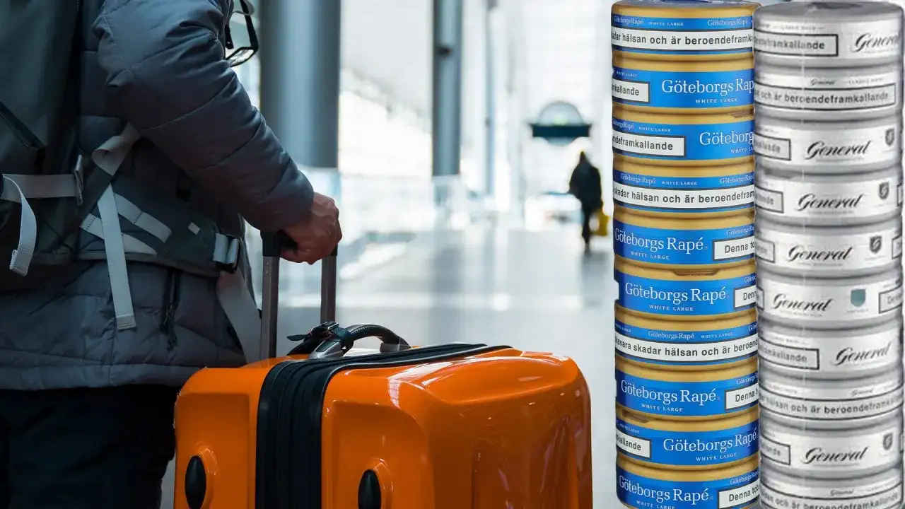 Får man ta med snus på flyget? Det här gäller inför resan